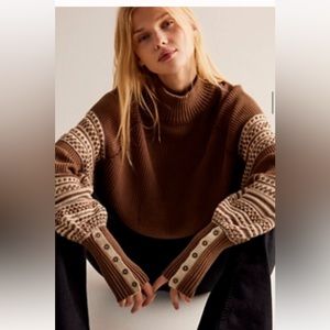 Free People We The Free Get Cozy Swit Sweater